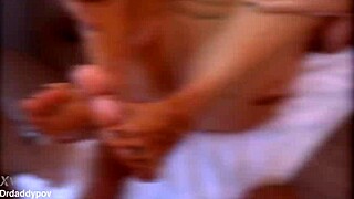 tattooed abby rose rides doctor's huge cock squirting in erotic pov house call