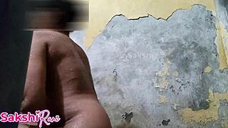 Sakshi strips naked after sexy bath, showing tight pussy curves 🚿😍