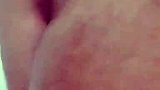 young brazilian solo handjobs her huge cock in bathroom day 3