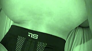 fitness brunette arrives horny from gym begging for rough creampie fuck