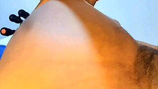 Her pussy contracts wildly in squirting orgasm from cunilingus bliss