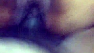 hidden cam catches ebony pussy drilled by dildo in fantasy play