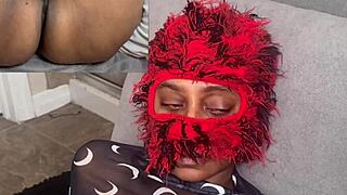 Ebony Squirts in No Moaning Challenge on Dripping Wet Pussy