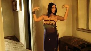 Brunette Indian Teases With Erotic Nude Dance