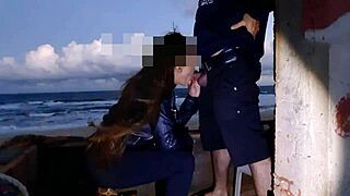african teen assfucked creampied on beach voyeur style