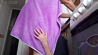 Plumber paid with hot orgasm girls licking boobs pussy