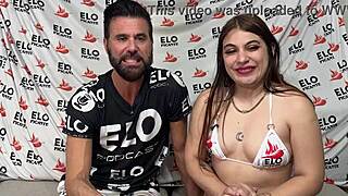 valentina alva spanks big ass latina young banana food play heats up spicy room