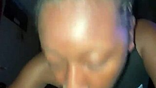 ebony teen neighbor slurps huge sloppy cumshot deepthroat