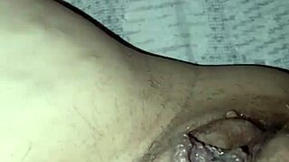 pregnant pussy scented black slips flash