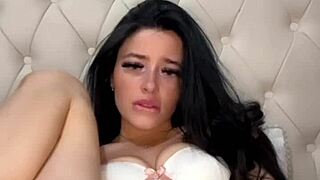 horny american teen exchange student masturbates squirting orgasm webcam solo toys