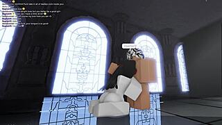 spider-girl trapped in sticky cum from massive cock