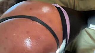 i can't resist pounding this ebony baddie's creamy tight wet pussy