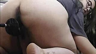 big round bbw ass cheeks pounded relentlessly by massive bbc