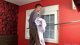 blonde trans babe carol penelope stars in steamy scene