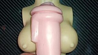 Trio kissy dolly close up vagina anal creampie desk domination toys