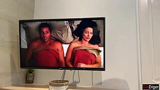 Hey real estate babe, time stops for all holes pounding in public