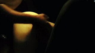 Hot Slut Fucks Wild In Parked Car As Pedestrians Pass By!