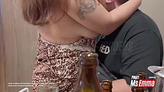 Pinay Milf Ms Emma Swallows Cum In Viral MFM Threesome With Lucky Fan!