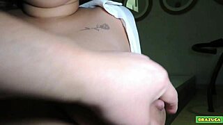 schoolgirl with big tits fucks teacher in fetish fantasy