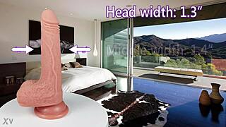 i feel so thrilled by fukena's realistic quarterback silicone dildo