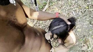 Marlon Costa BBC Fucks Jungle Tranny Ass Shaking Kissing Sucking