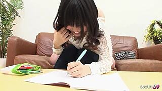 japanese petite asian babe rides cowgirl missionary cum mouth uncensored jav