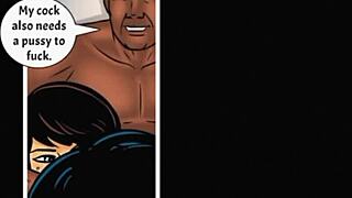 indian group cumshots in steamy 4some