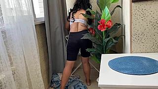 touching mature big ass leads to hot anal sex homemade