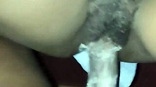 Kamba creamy pussy rides Kenyan dick hard closeup