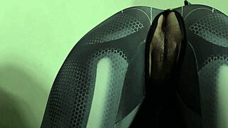 Sexy Indo girl cosplays Spiderman 😍 then stuffs bottle deep in her huge teen ass & pussy! 🔥🍾