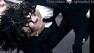 paralyzer finger eleven shemale masturbates wildly to music