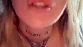 blonde lover begs papi for more in wild pov recording