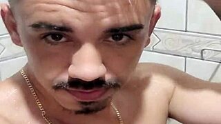 solo bath handjob session