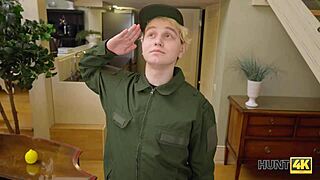 my sgt's tight teen ass deserves my deepest anal honor