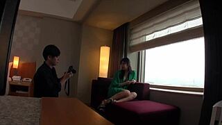 japanese office lady tricked into intense sex during fake photoshoot petite asian fetish