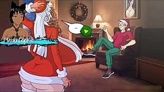 baka arrives for xmas naughty fun saving the holidays with playful holiday antics