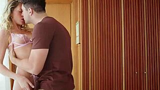 Watch Her Squirt Wild in Fetish Domination Choking Session