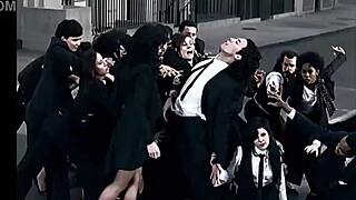paralyzer finger eleven shemale masturbates wildly to music