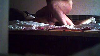 did my girlfriend orgasm hard from that creampie doggystyle pounding?