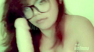 cute filipina ms emma deepthroats huge dildo solo blowjob