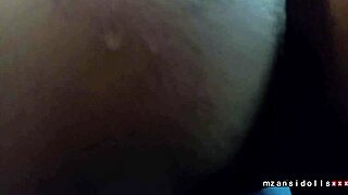 Chubby Ebony Milf's Saggy Tits Tease Young Cock Lover