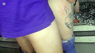wow creampied hottest petite blonde stripper's shaved pussy