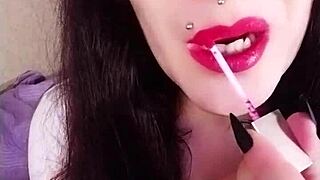 Hot Brunette Backstage Tease Drives Me Wild!