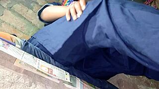 Desi Girl Takes HUGE ANAL Outdoors