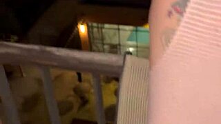 Hotel Balcony Milf Fuck Debut Shocks Public View!