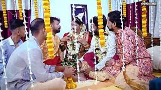 imagine sudipa's wedding night gangbang with five husbands pounding her nonstop full movie