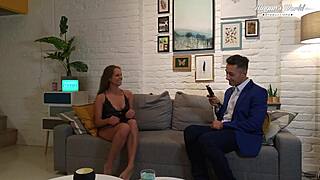 kinuski's small tits babe backstage hot fuck interview with mugur