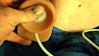 Pumping fat cock deep for bbw anal creampie explosion