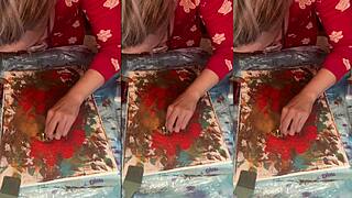 black girl with glasses fingers fetish nails long asmr