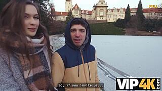 i seduced innocent couple by lake for wild threesome